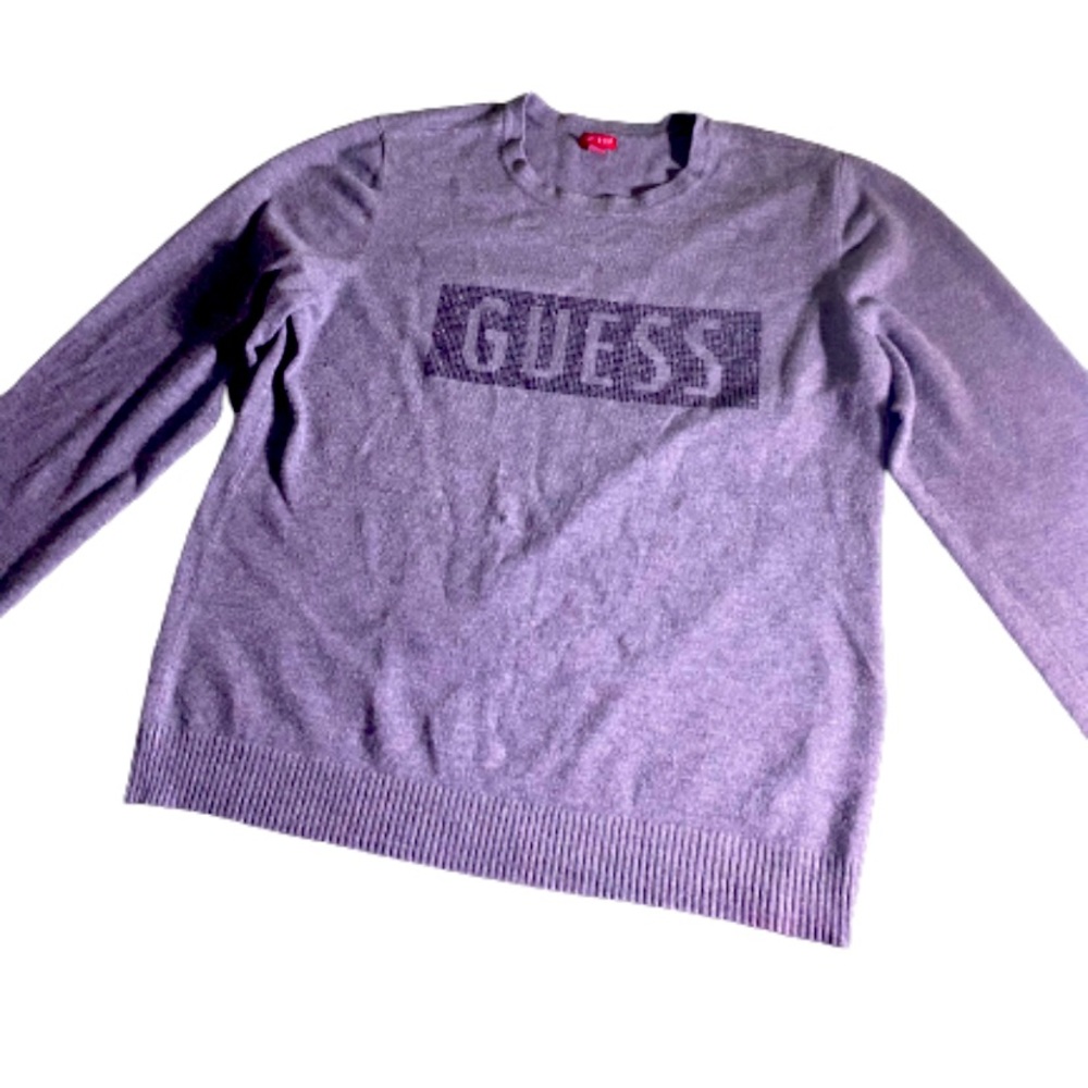 Gray long-sleeved shirt GUESS